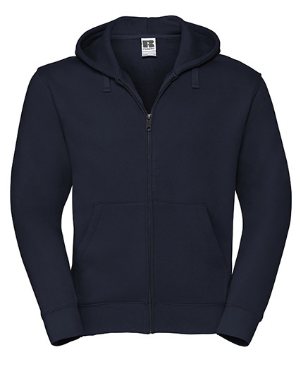 Zip-Hoodie navy inkl. Logostick